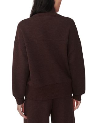 Bronya Button Placket Sweatshirt - thumbnail 5