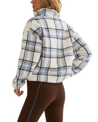 Leona Sherpa Quarter Zip Top - thumbnail 3