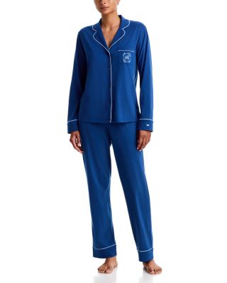 x Bloomingdale's Cotton Toile Long Pajama Set