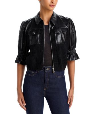 Holly Mixed Media Jacket