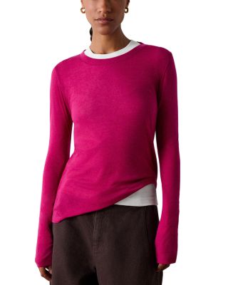 Jersey Crewneck Top
