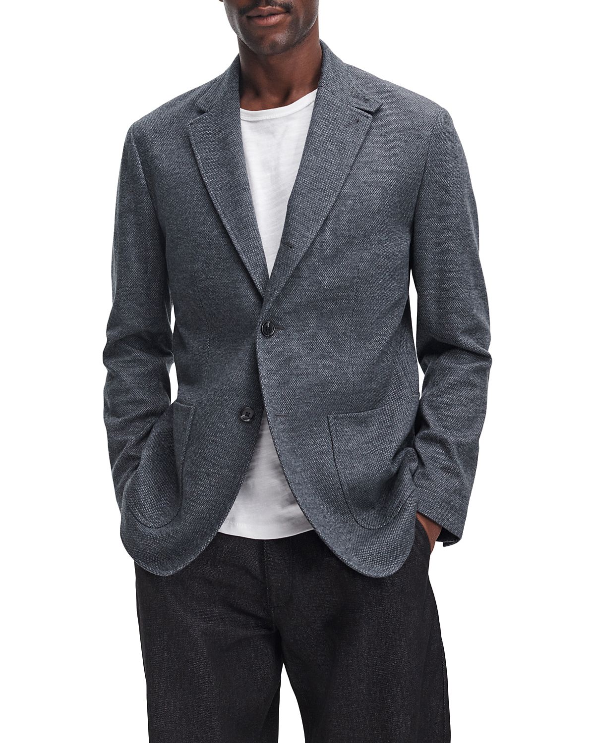 rag & bone Becker Cotton Blend Knit Sport Coat