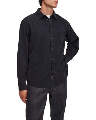 Relaxed Corduroy Cotton Pocket Shirt