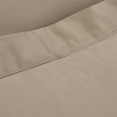 Celso De Lemos Bourdon Sateen Sham Set, King In Eucalyptus /bourdon