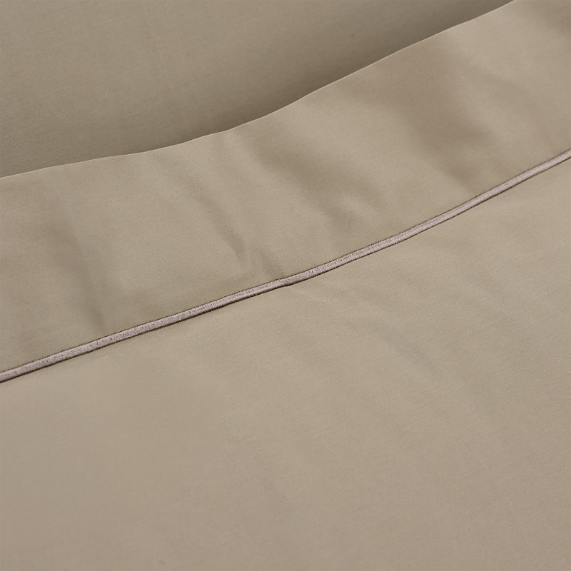 Celso De Lemos Bourdon Sateen Sham Set, King In Eucalyptus /bourdon