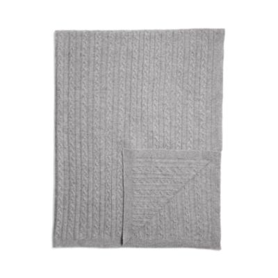 Cashmere & Wool Throw Blanket