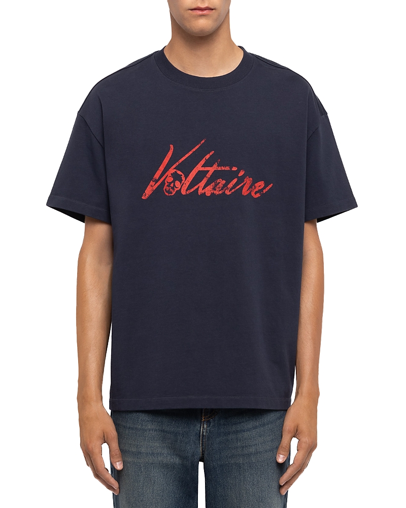 Zadig & Voltaire Teddy Cotton Voltaire Graphic Tee