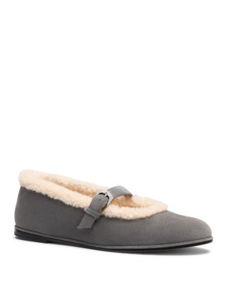 Women's Sai Shearling Mary Jane Flats