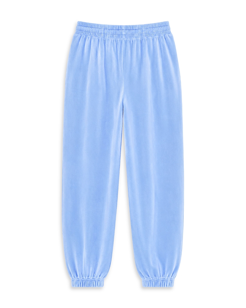 KatieJnyc Girls' Tween Jade Velour Jogger Pants - Big Kid
