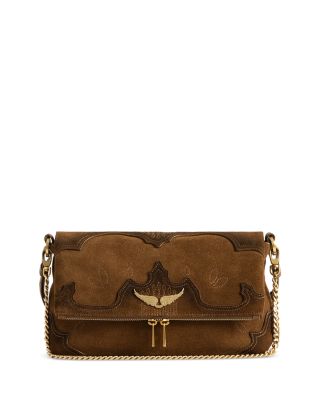 Rocky II Western Suede Shoulder Bag
