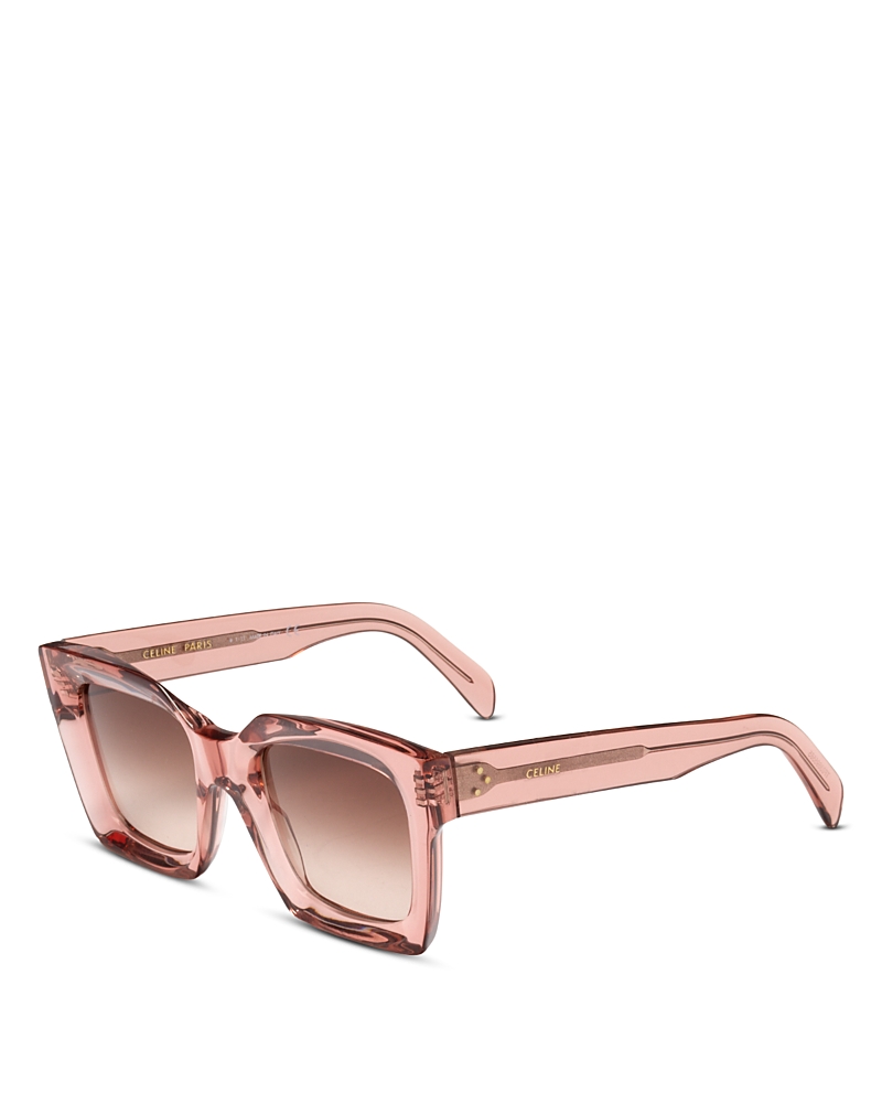 Celine Square Sunglasses, 51mm