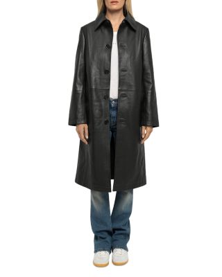 Zadig & Voltaire Mentlyr Leather Coat