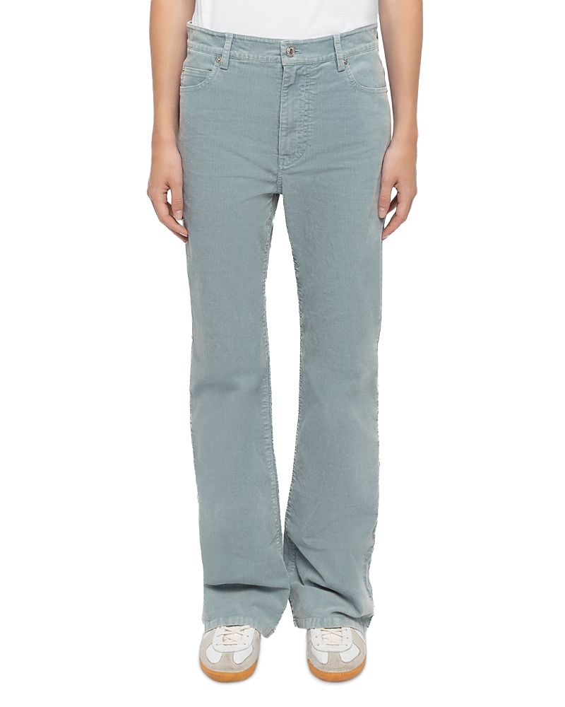 Zadig & Voltaire Evy Mid Rise Corduroy Pants