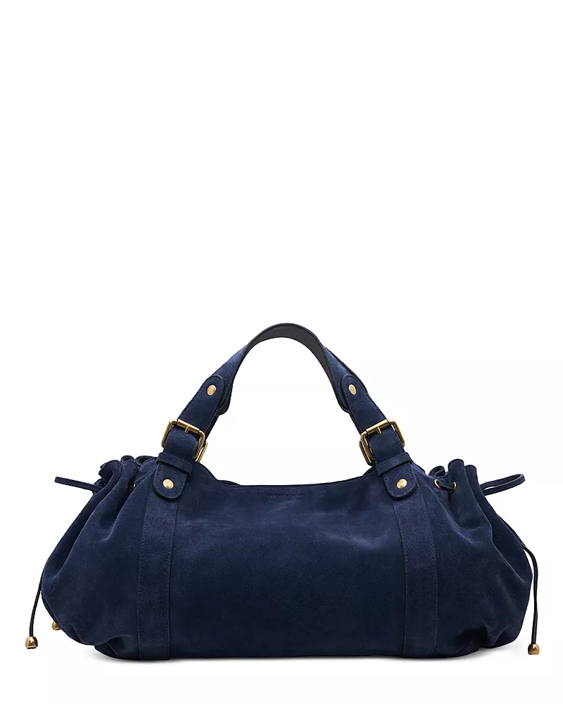 Gerard Darel 24H Suede Duffel Bag