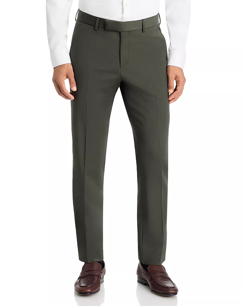 Boss Wenten Wool Blend Extra Slim Fit Pants