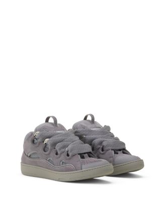 Men's Curb Monochrome Suede Sneakers