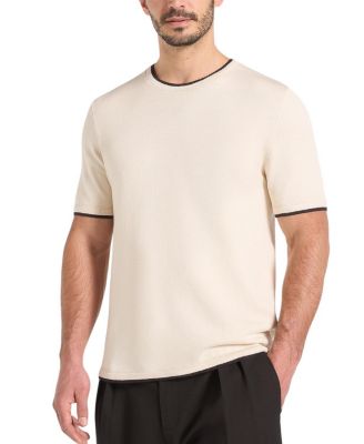 Wyatt Contrast Knit T-shirt