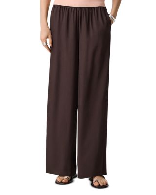Slit Hem Pull On Pants