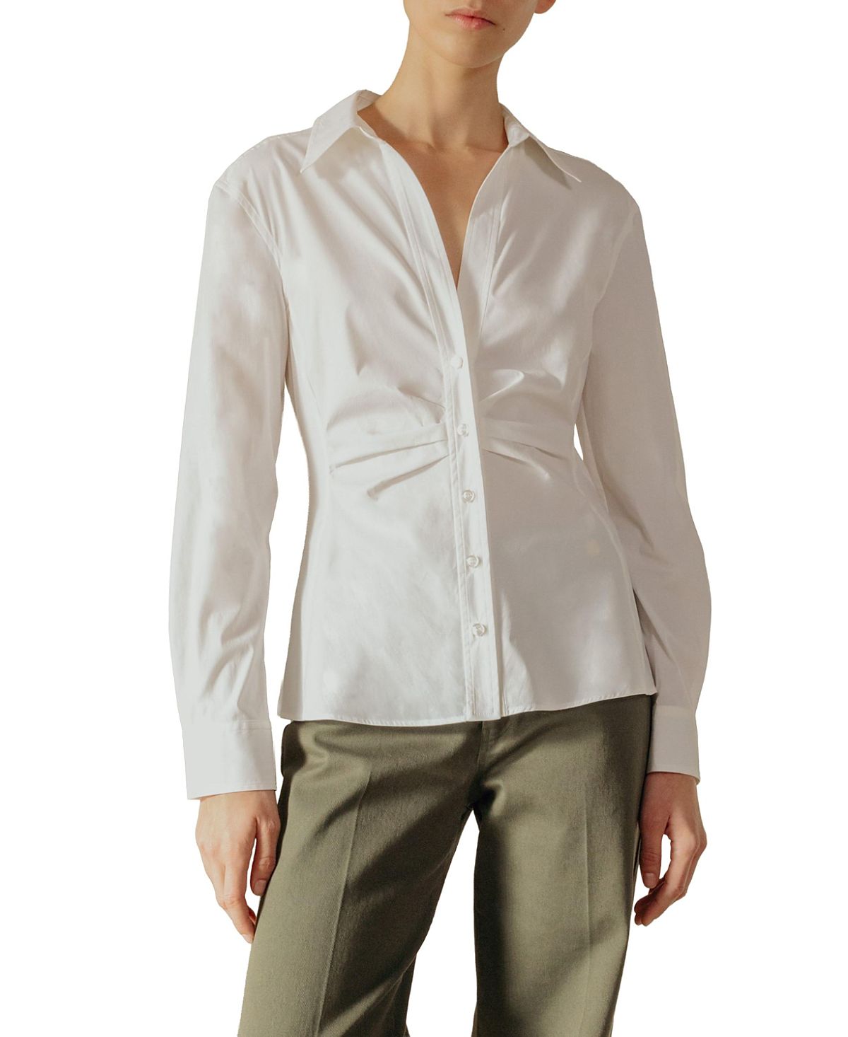 Callas Milano Savil Stretch Poplin Shirt