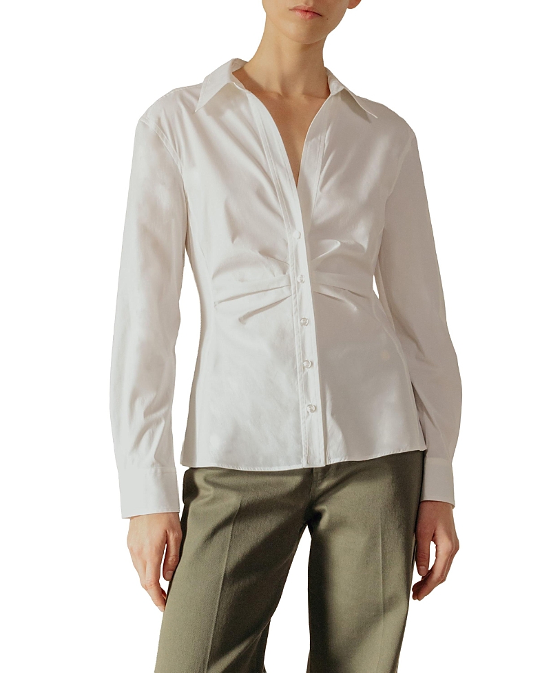 Callas Milano Savil Stretch Poplin Shirt