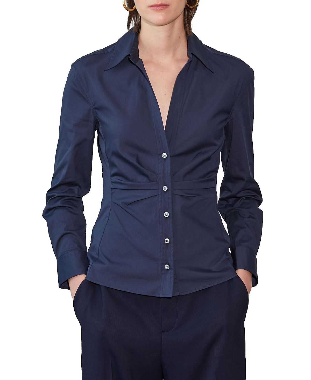 Callas Milano Savil Stretch Poplin Shirt