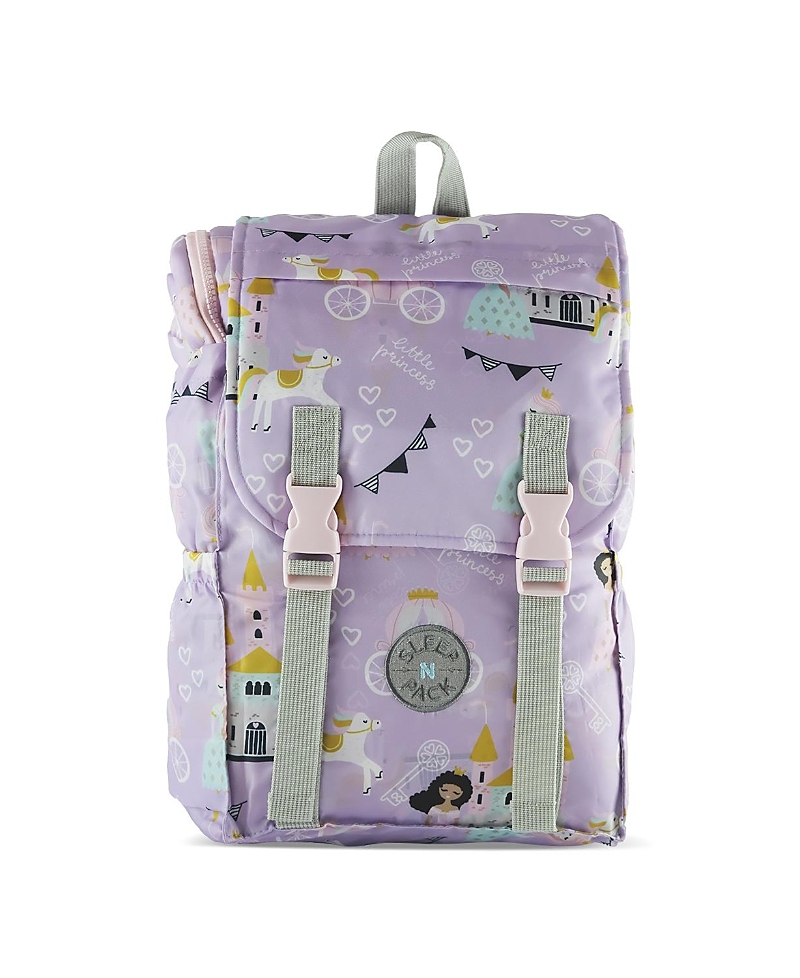 Mimish Girls' Sleep-n-pack Packable Sleeping Bag - Little Kid In Purple