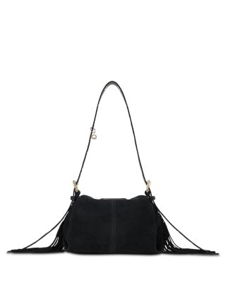 Miss M Mini Suede Shoulder Bag