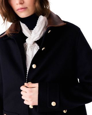 Gedeus Wool Blend Double Faced Car Coat - thumbnail 6