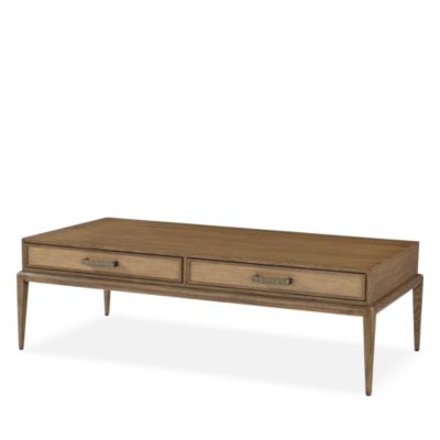 Singer Cocktail Table with Wallpaper