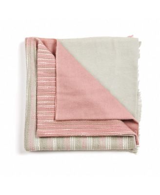  Ombre Hand Textured Handloom Soft Merino Throw