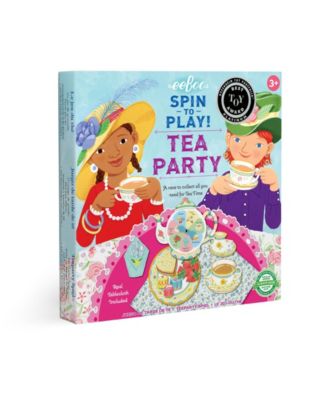  Tea Party Spinner Game, Ages 3+