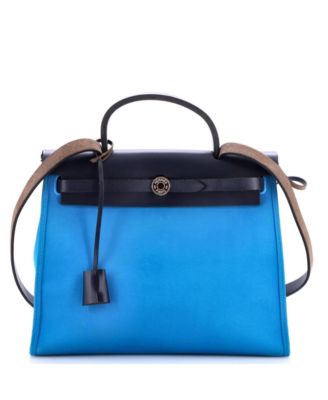 31 Herbag Zip Leather and Toile