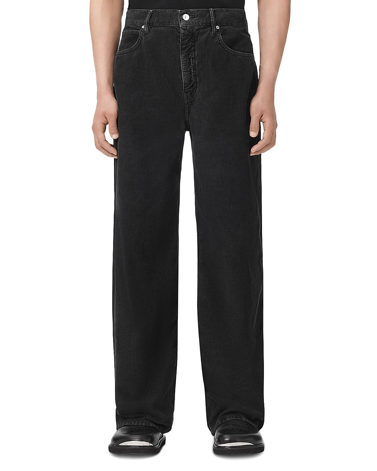 Allsaints Lenny Cotton Loose Fit Corduroy 31.5 Jeans