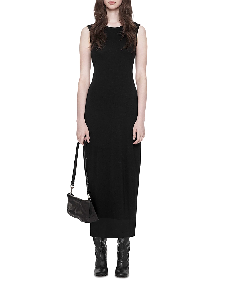 Allsaints Ilia Twist Back Midi Dress