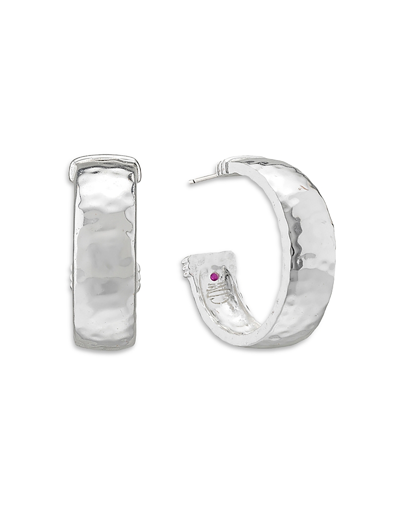 Capucine De Wulf Cleopatra Textured Small Hoop Earrings · One Size