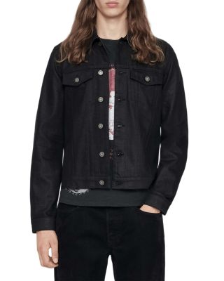 Cotton Fitted Pocket Trucker Jacket