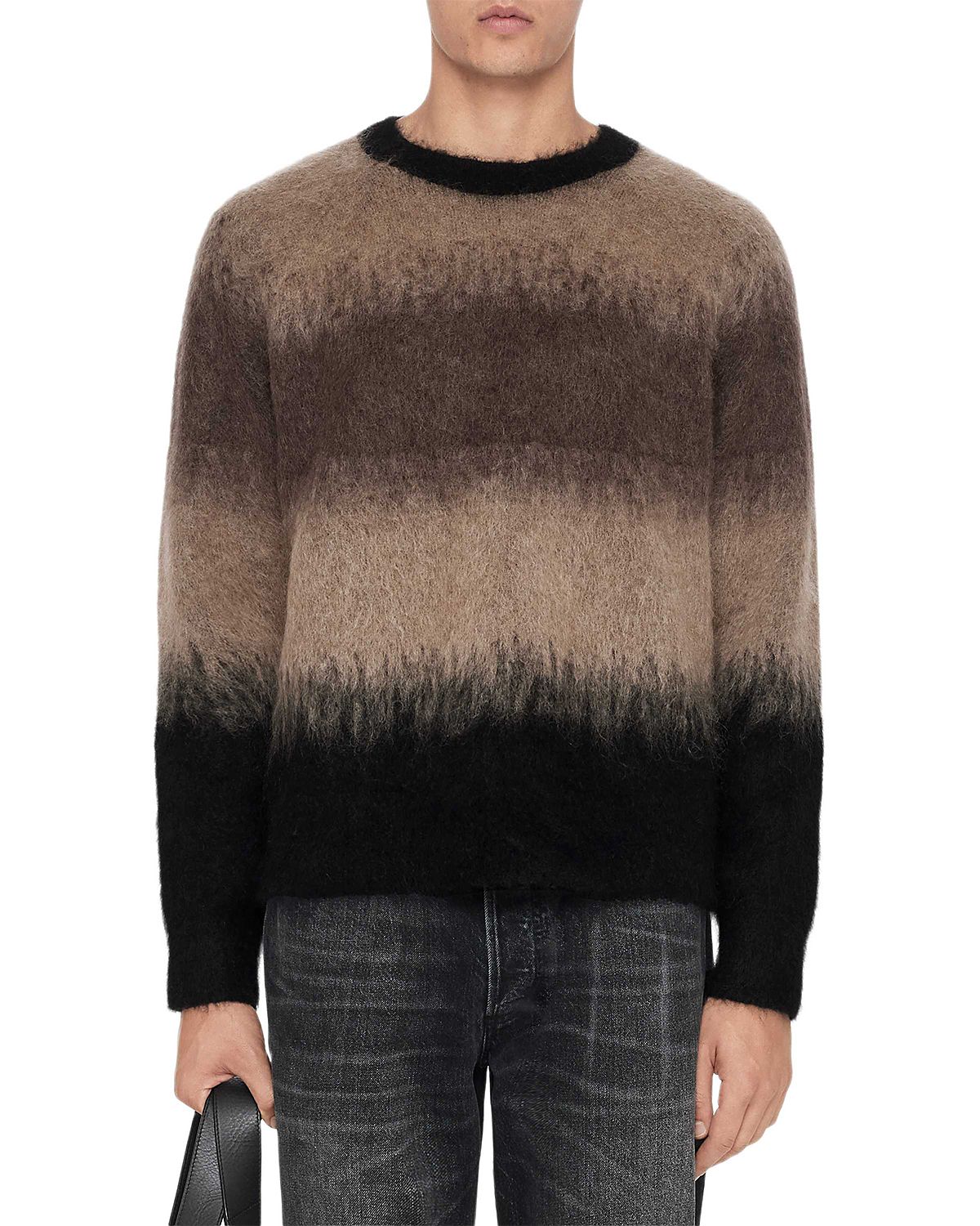 Allsaints Storm Knit Crewneck Sweater