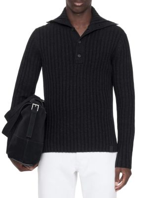 Liev Wool Blend Funnel Neck Sweater