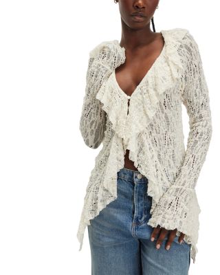 Laney Lace Cardigan Sweater 