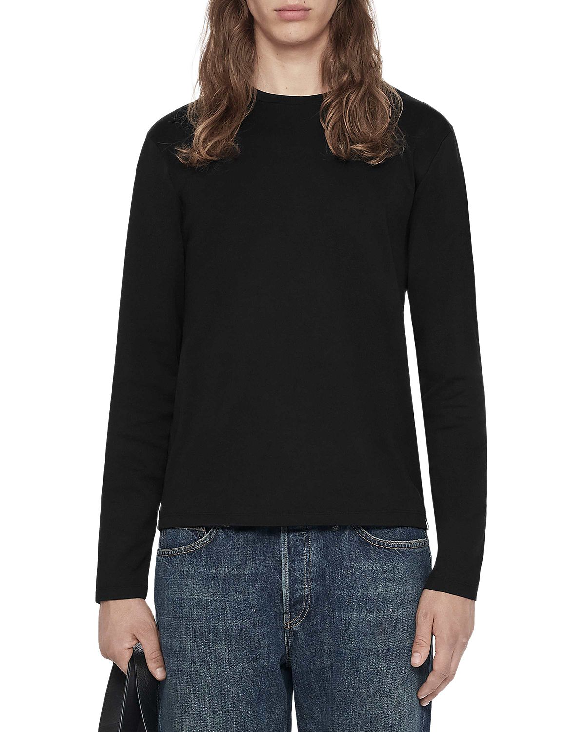Allsaints Harris Cotton Long Sleeve Crew