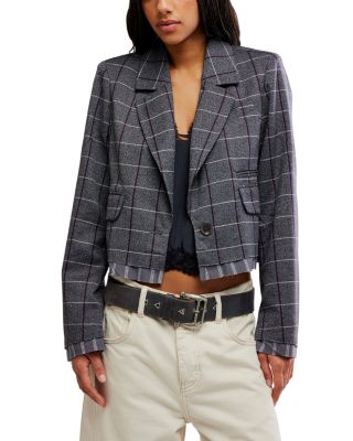 Academia Windowpane Blazer