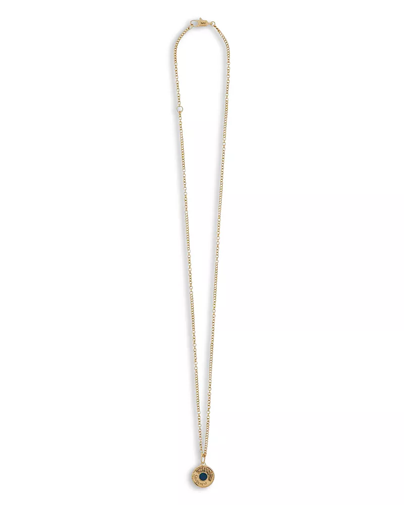 Saint Laurent Medallion Necklace