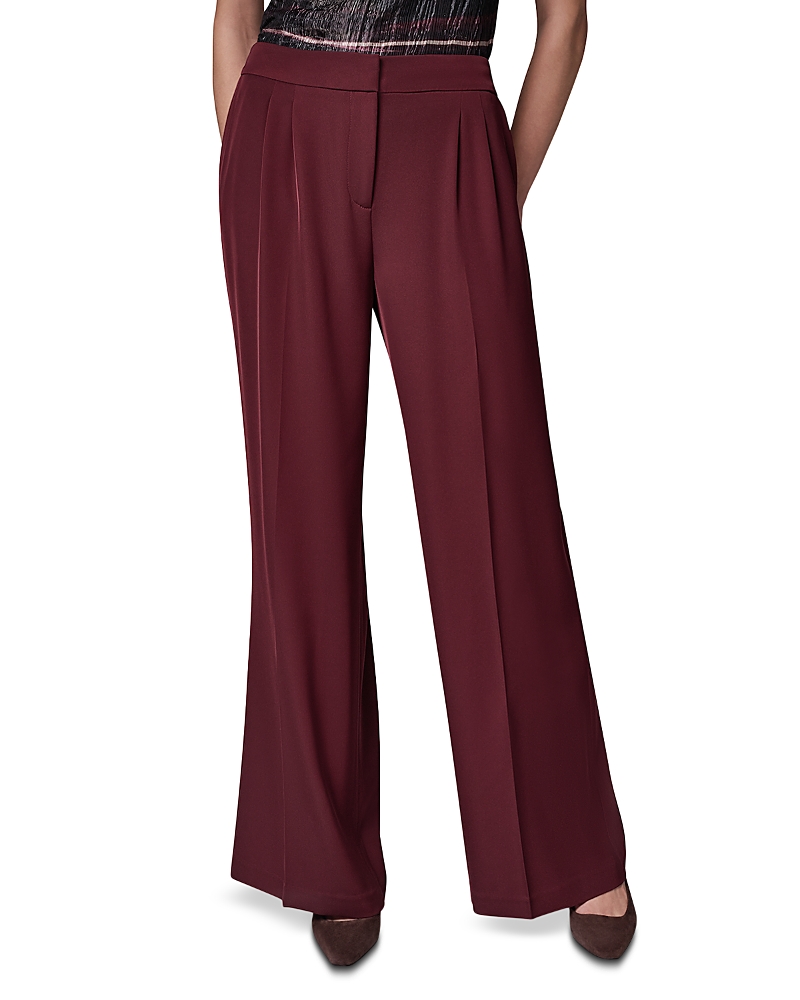 Donna Karan New York High Waist Wide Leg Pants