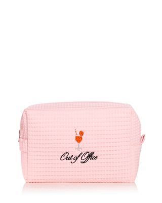 OOO Spritz Cotton Blend Waffle Pouch