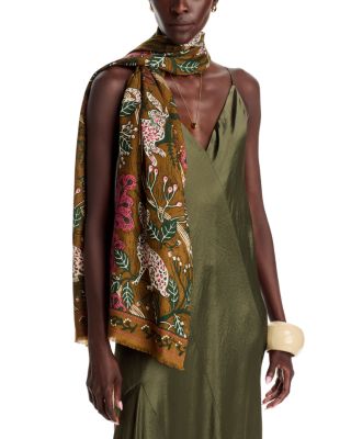 Echo Nature Walk Wool & Silk Wrap In Multi