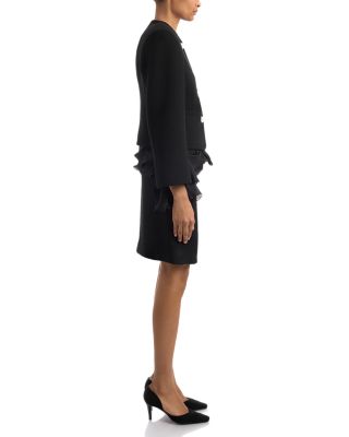 Cora Wool Flower Button Jacket - thumbnail 4