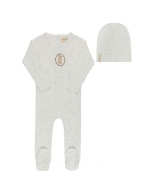  Unisex Speckled Bunny Collection Footie Beanie - Baby