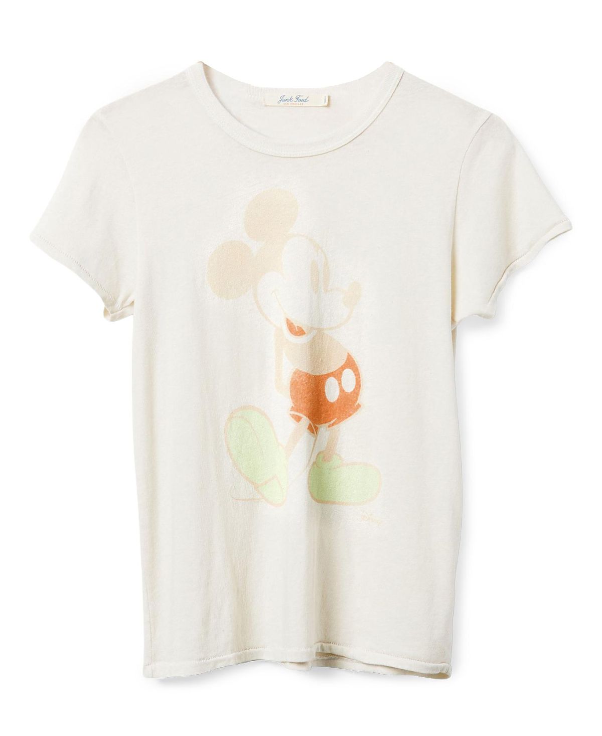 Junk Food Clothing Women's Mickey Faded Original Tee
