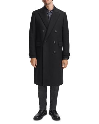 Lombard Wool Blend Double Breasted Coat