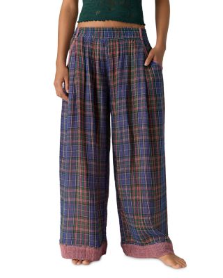 One and Done Cotton Wide Leg Pajama Pants